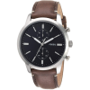 Bracelet de montre Fossil FS5394SET Cuir Brun 22mm